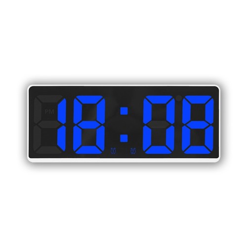 Led bedside alarm clock - led, with