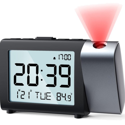 180 projection alarm clock - 180°,