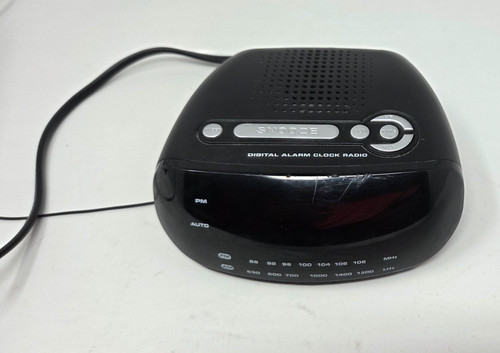 Digital alarm clock radio - digital,