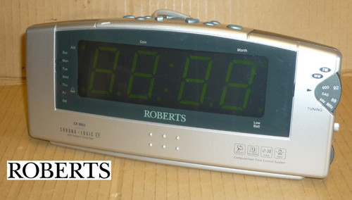 Roberts clock radio alarm - roberts,