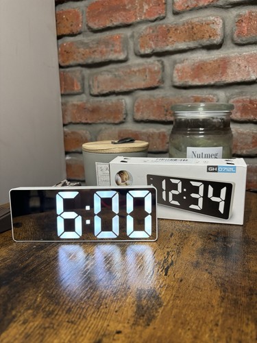 Led digital alarm clock - led,