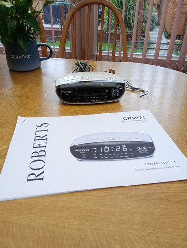 Roberts cr9971 cllock - cr9971,