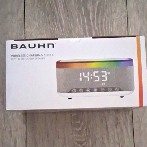 Bauhn digital led alarm clock - alarm,