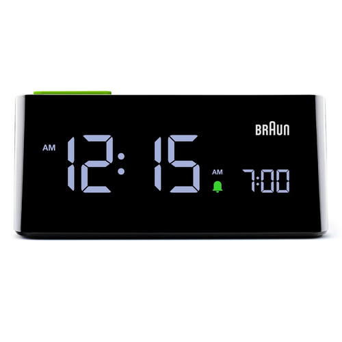 Braun digital alarm clock with - braun,