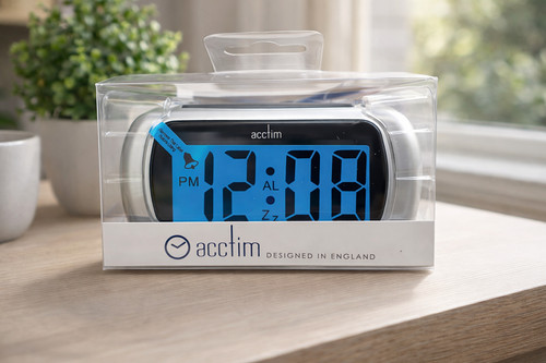Acctim auric alarm clock lcd - acctim,
