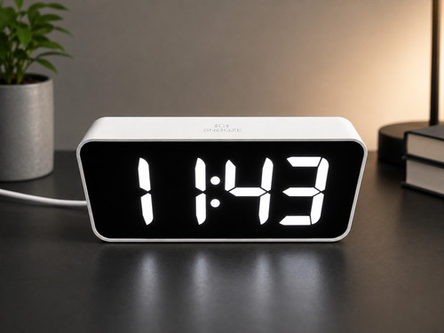 Digital alarm clock - alarm, 0-100%