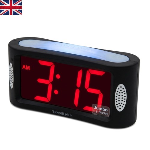 Compact black led digital - black,