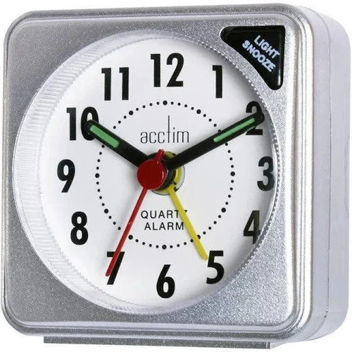 Acctim travel silver alarm - travel,