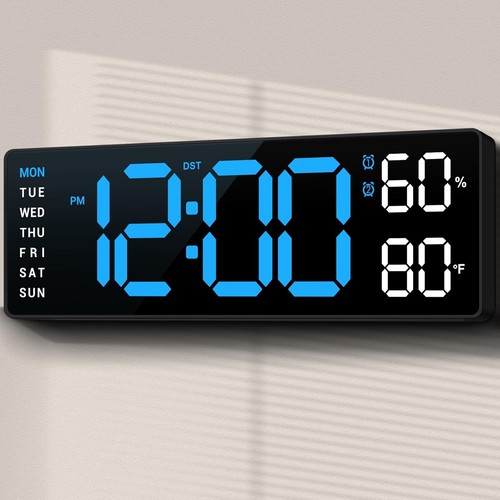 Digital alarm clock - alarm, led