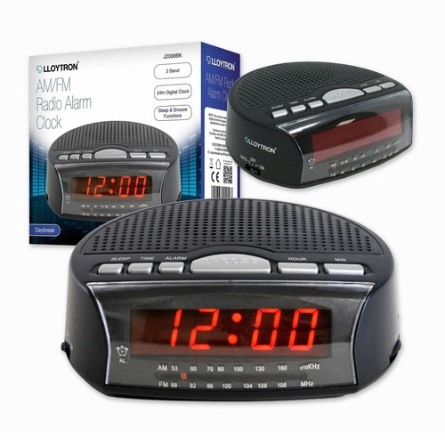 Lloytron radio alarm clock - lloytron,