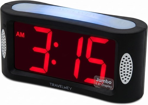 Digital alarm clock - alarm, mains