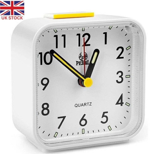 Quartz alarm battery clock - battery,