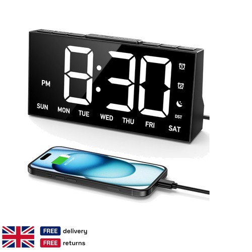 Minimalist bedside digital - bedside,
