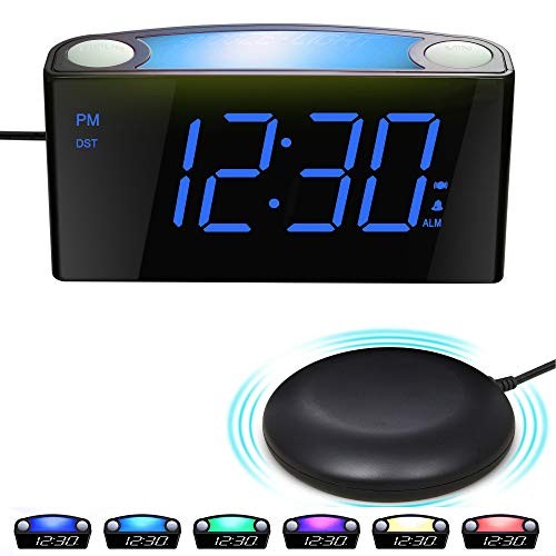 Vibrating alarm clock for - alarm,