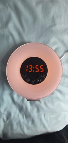 Wake light alarm clock - wake, up
