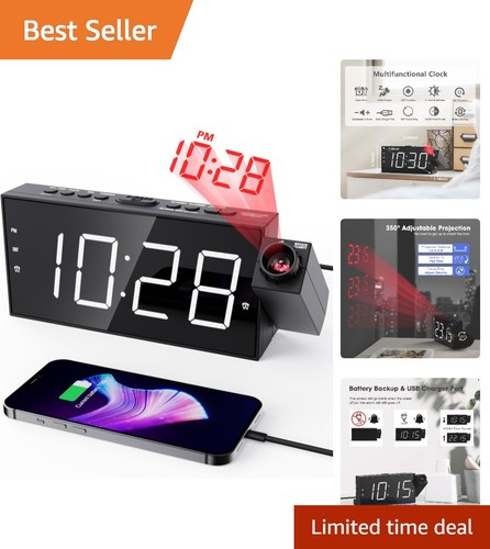 Modern projection clock - modern,