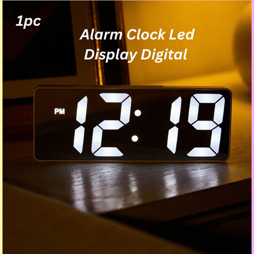 Alarm clock led display - clock,