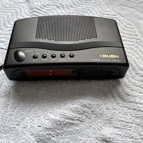 Bush alarm clock radio - alarm,