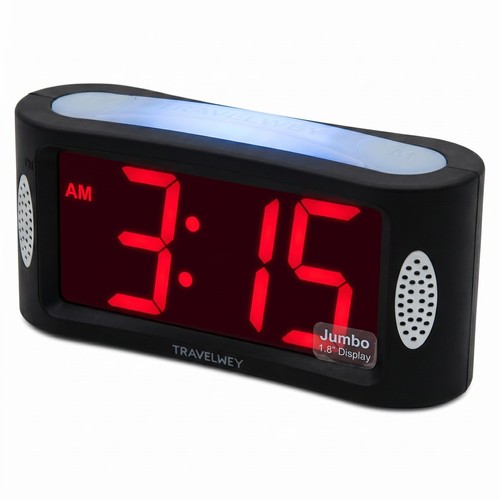Home led digital alarm clock - home,