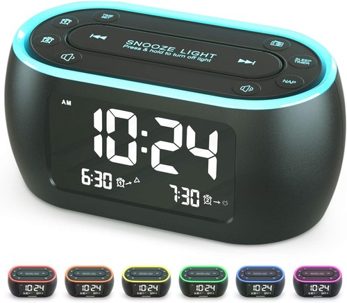 Buffbee glow small - small, clock
