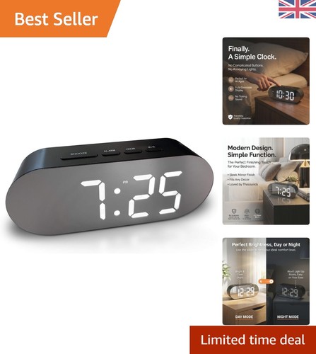Non ticking digital alarm - non-ticking,