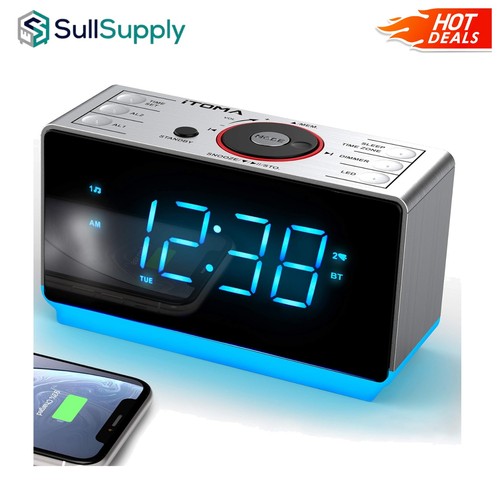 Alarm clock radio - clock,