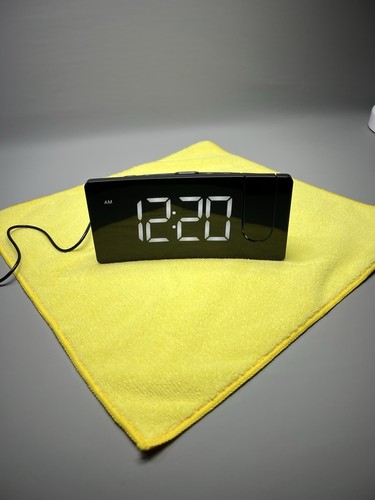 Digital alarm clock - digital, large
