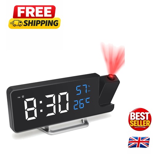 Led projection alarm clock - projection,