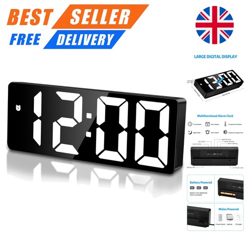 Usb rechargeable digital alarm - rechargeable,