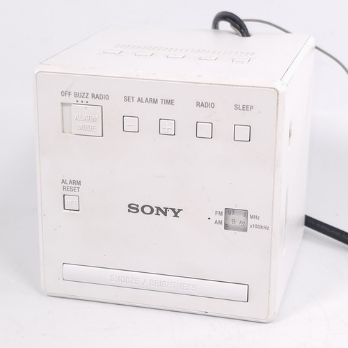 Sony icf alarm clock - icf-c1,