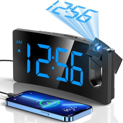 Digital projection alarm - alarm, clock