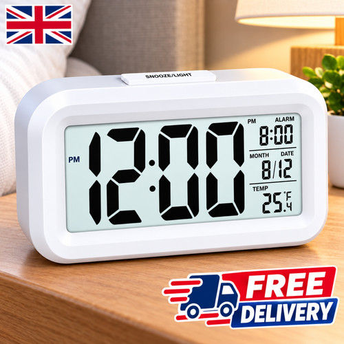 Digital led bedside snooze - led,