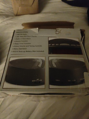 Lloytron led radio alarm - led,