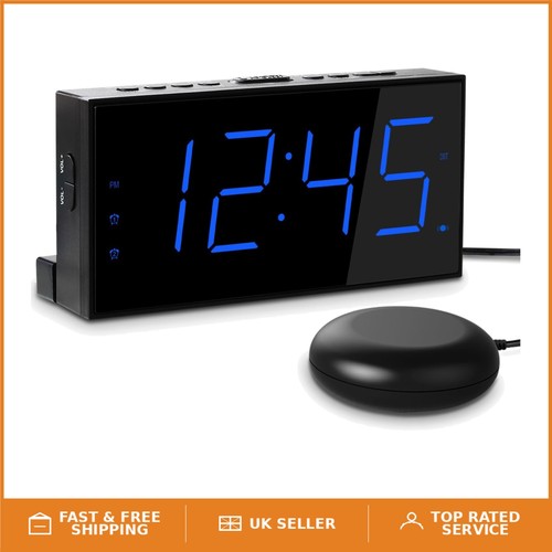 Vibrating alarm clock with - alarm,
