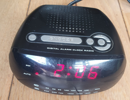 Alarm clock radio digital - alarm,