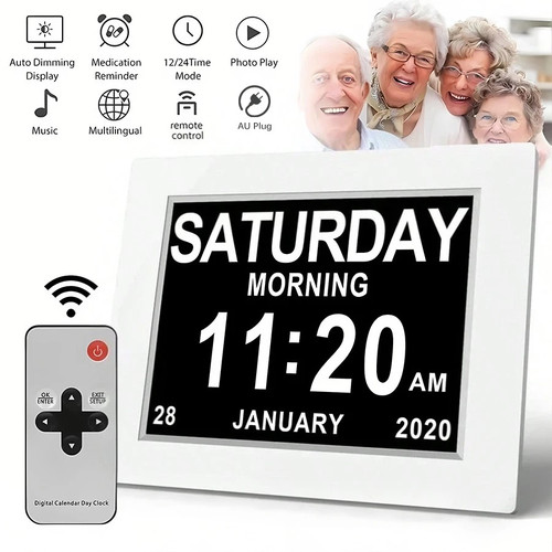 Inch digital clock large - 10,